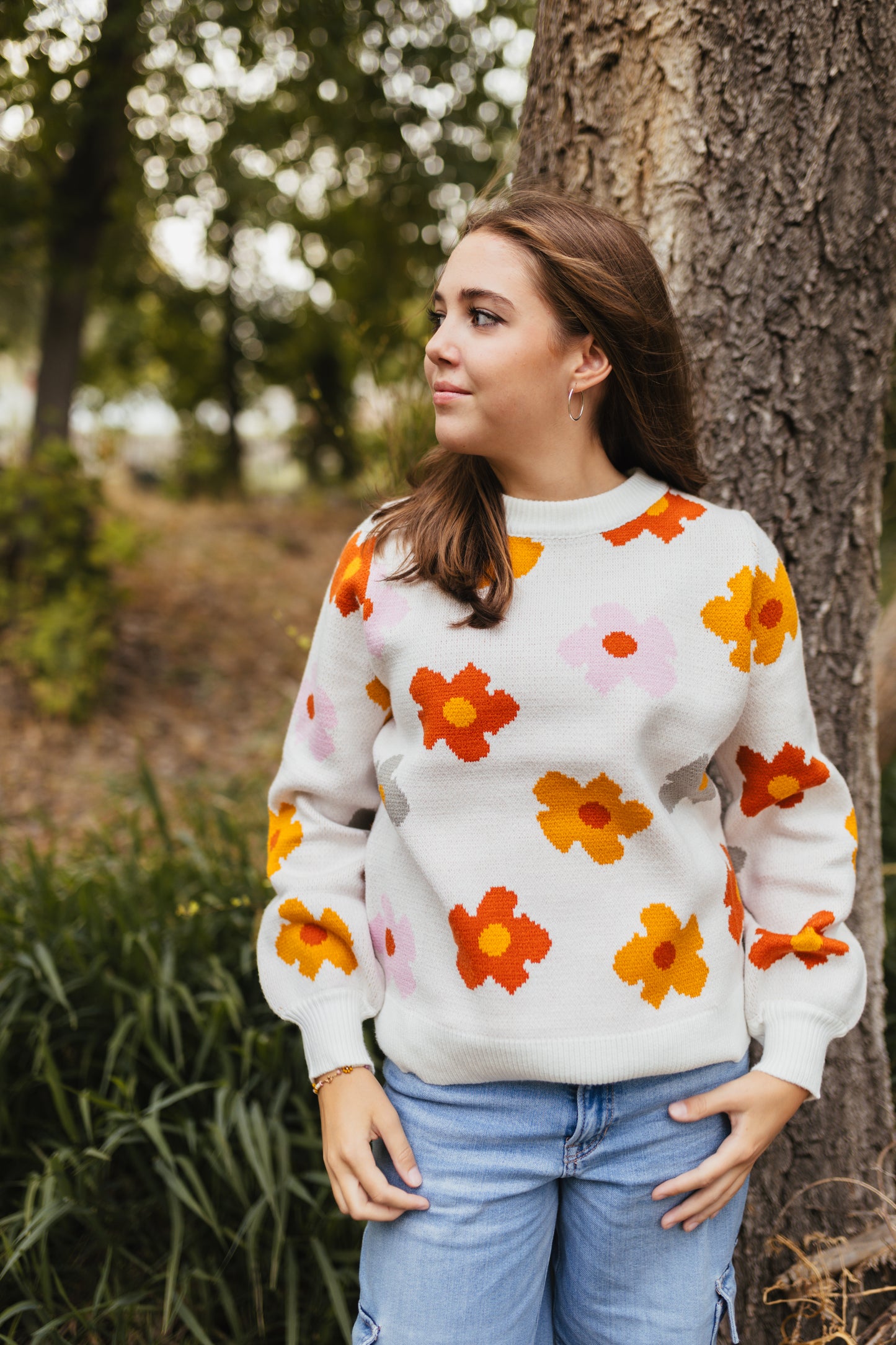 Sweet Flower Sweater